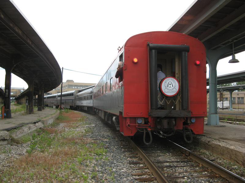 Late Station Stop at Toledo, Ohio